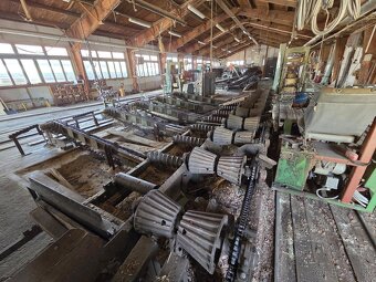 katr drevo 40-50m3/den linka G710+G560 porez rámová pila - 14