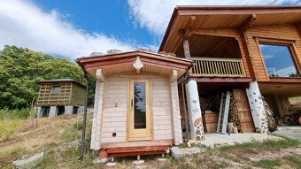 Fínsky zrub na samote Devičie, okres Krupina - 14