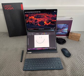 Nový Lenovo Yoga Book 9 13IMU9 2x OLED displej, 32GB, 1TB - 14