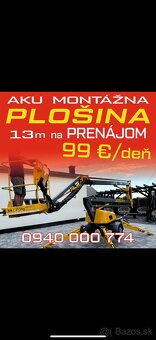Montažna plošina AKU+220v - 14