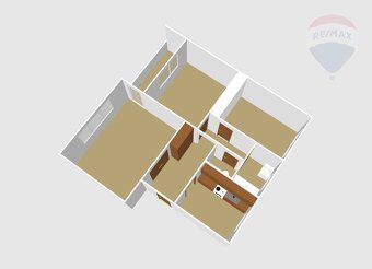 3 izbový byt s loggiou, Turany - 14