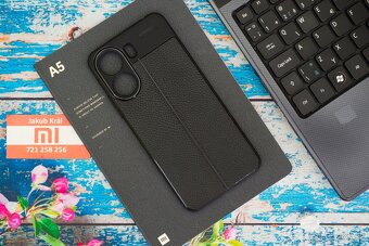 Puzdro s koženkovým vzorom pre Xiaomi / Redmi / Poco - 14