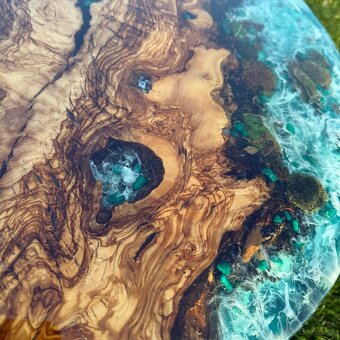 Epoxidový stôl , set konferenčných stolov , epoxidové stoly - 14