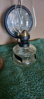 Starožitné petrolejové stolové lampy - 14