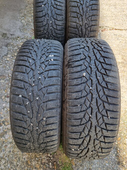Alu disky Dezen 5x114,3 6,5Jx16 H2 + zimné pneu 205/55 R16 - 14