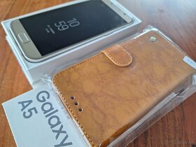 Kožené leather puzdro knižkové Samsung A54 5G - 14