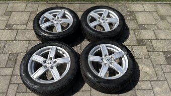 Predám 16” hliníkové disky s obutými zimnými pneumatikami - 14