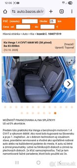 Kia Venga 1.4 CVVT 66kW M5 83.000km - 14