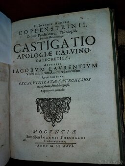 Bellarmino Komplet 1624 -1626 Benátska väzba cca 400 ročná - 14