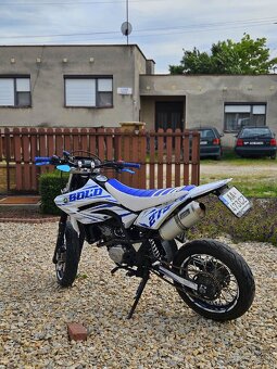 Yamaha WR 125X – ladený výfuk Giannelli, A1, TOP vzhľad - 14