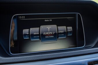 Mercedes-Benz E trieda Sedan 220 CDI BlueTEC / NELAKOVANÉ - 14