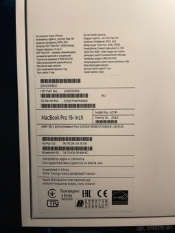 Macbook Pro 16” Space Gray - 14