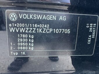 Vw golf 6 benzín 2012 - 14