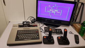 Philips Videopac G7000 (1980) – 4 hry, 2 joysticky + adaptér - 14