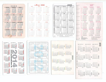 Staré vreckové kalendáriky - 14