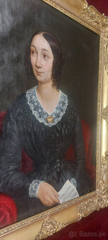 PORTRÉT DÁMY 1846 - 14