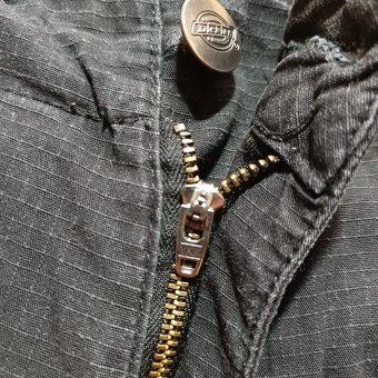 Dickies cargo tmavosivé / washed čierne nohavice W33 - 14