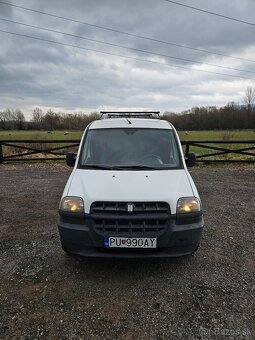 Fiat doblo Cargo 1.2 47kw 2003 260000 km Nová stk - 14