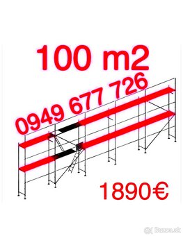 Predám lešenie pozinkované certifikované - 14