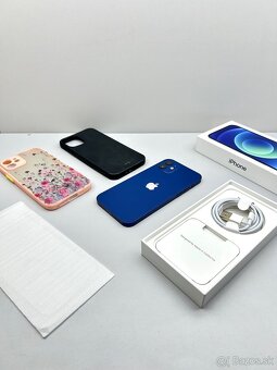 iPhone 12 BLUE NOVÁ BATÉRIA 100% TOP STAV - 14