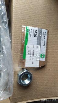 skrutky, podložky, matice na halu - 14