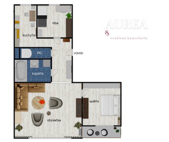 PRENÁJOM Zariadený 3-IZB byt T.Vansovej Nové Zámky pri centr - 14