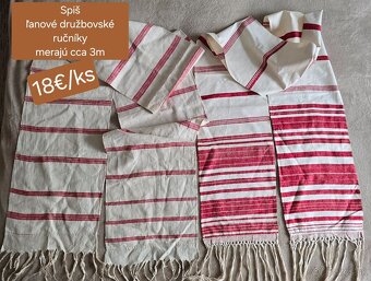 Stary kroj stuhy čepce zápästky - 14