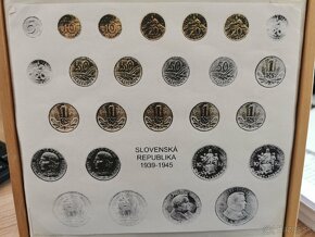 Predám mince Slovenský štát komplet sada - 14