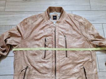 Pánská kožená bunda Hugo Boss velikost 62 (2XL) c640 - 14