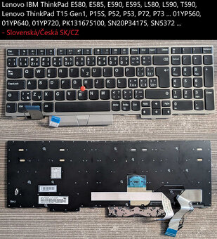 Klavesnice: Lenovo B550 / E540 / E550/ E580 / E520 E530 E545 - 14
