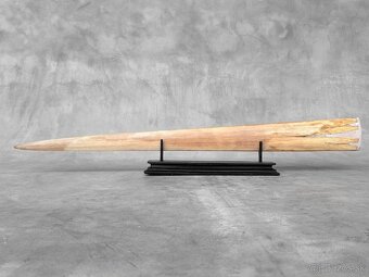 Ručne vyrezávaný Meč z mečúňa na stojane - Tiger a Drak 89cm - 14