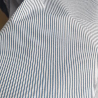 POLO Ralph Lauren modrá pruhovaná košeľa s dlhým rukávom XXL - 14