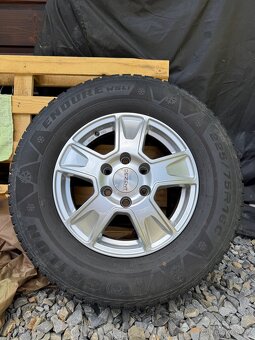 Kolesá DEZENT Van 6x130 ET62 + zimné pneu 225/75 r16 C - 14