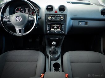 VOLKSWAGEN CADDY 2.0TDI 4x4 - 5MIEST - NAVI- VYHREV -ŤAŽNE - 14