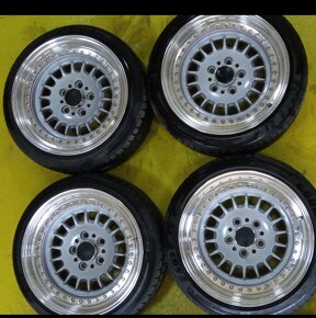 Predám Custom disky 4x100 alebo 5x120 r17 - 14