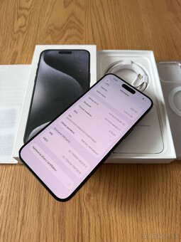 iPhone 15 Pro Max 256 gb Black Titanium v záruke - 14