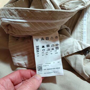 Hugo Boss béžové plátené nohavice chino pants W34 L32 - 14