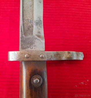 Bodák Mannlicher 1895 poddôstojník ČSR,bodák pre mužstvo. - 14