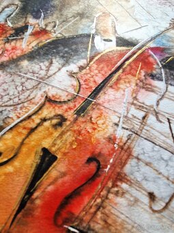 Michael Rosenwein (UNIKAT-akvarel) Abstraktný expresionizmus - 14