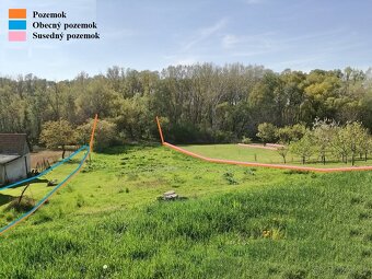 Stavebný pozemok so záhradou a lesom, 2716m2 - 14