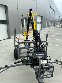 Vývozka - príves na drevo JANSEN HRW-30 3T - 14