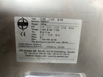 Planetarna bruska na beton HTC 500, Hladicka lesticka - 14