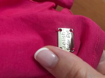 NOVÉ z visackami RELISH purple/fuchsia saty S made in italy - 14