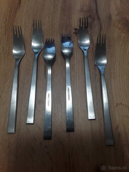 Príbor, brúsené misky.. Retro - 14