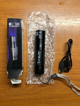 UV baterka (128 LED 395nm) & X14 395nm - 14