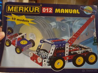 2 x stavebnica Merkur a 1x stavebnica Meccano - 14