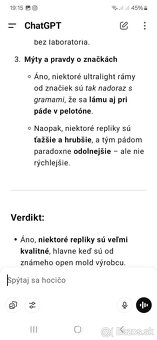 Najľahší tarmac sl8 6,45kg - 14