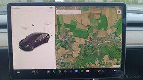 Tesla model 3 LR, záruka, autopilot, bílá kůže, 4x4 - 14