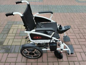 Elektrický invalidny vozik - skladaci 35kg do 120kg novy - 14