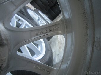 4x 17" AL disky org. BMW530d Xdrive so zim. pneu 225/55R17  - 14